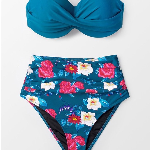 *NEW* 3pc/$28 Cupshe Bathing Suits, XL, *Not Worn* - Picture 8 of 13